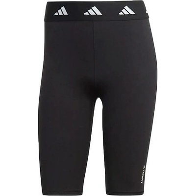 adidas tréninkové šortky Performance Techfit Period Proof dámské s potiskem high waist černá