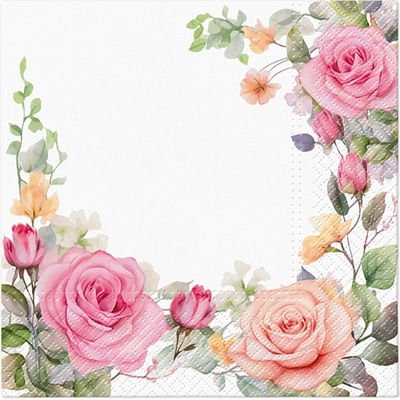 PAW Ubrousky TaT Gentle Bloom 33x33cm
