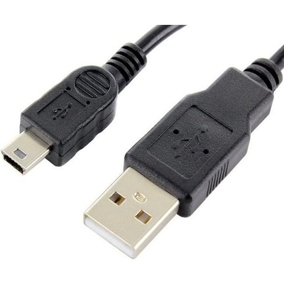Forever T_0011208 datový USB/miniUSB, 1m, černý