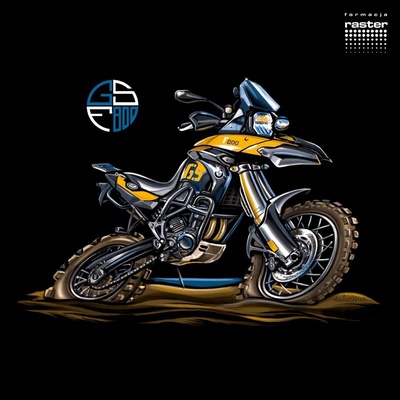 Pánske tričko BMW F800GS