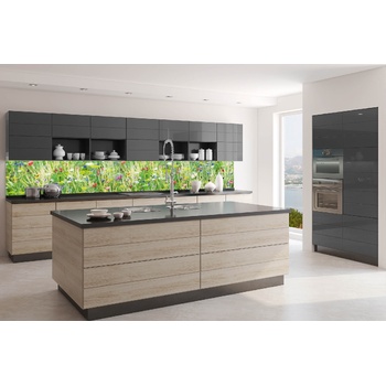 DIMEX ART s. r. o Фототапет за кухня - цветна поляна 350 x 60 см