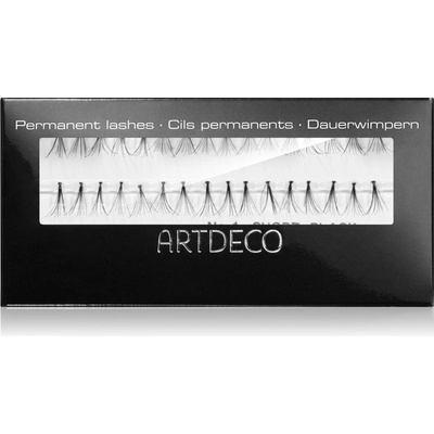 Artdeco Permanent Individual Lashes umělé řasy v trsech č.1 Short Black