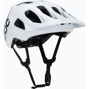 POC Велосипедна каска POC Cularis hydrogen white/uranium black matt с лого
