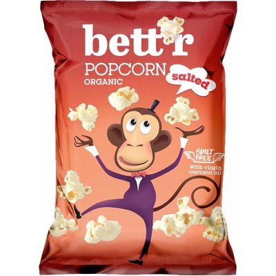 BETT'R Popcorn s mořskou solí 60 g
