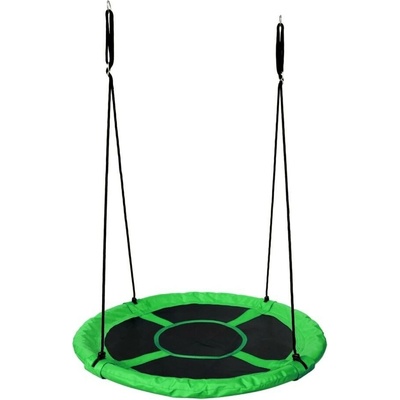 Wonderland Detské hojdacie hniezdo s Ø 110 cm zelené