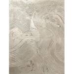 Malerifabrikken Ръчно рисувана картина 88x118 cm Metallic Silver - Malerifabrikken (501-700176-090120-SB)