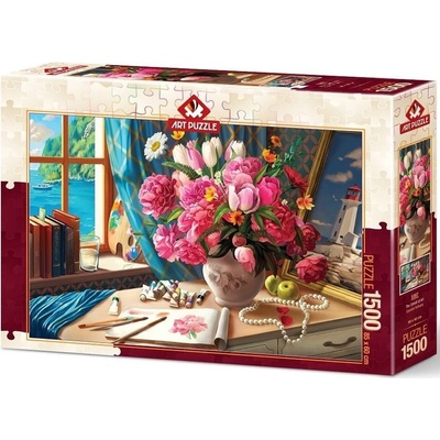 Art Puzzle Пъзел Art Puzzle от 1500 части - С аромат на цветя (5387)