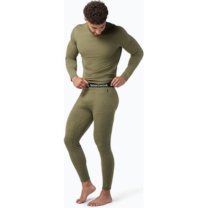 Smartwool Мъжки панталони Smartwool Classic Thermal Merino Baselayer Boxed winter moss heather