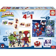 Educa Soubor her Spidey a jeho úžasní přátelé 4v1