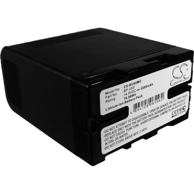 Cameron Sino Батерия за Sony Hd422, Pmw-100 / -200 / -Ex1/ -F3 и други, 5200 mAh, Li-Ion (CS-BU60MC)