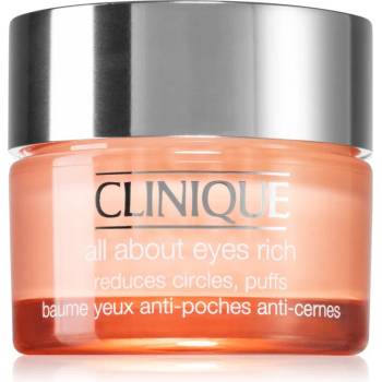 Image 1 of Clinique All About Eyes Rich хидратиращ крем за очи против отоци и тъмни кръгове 30ml