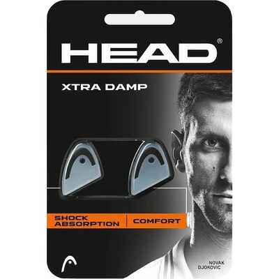 HEAD Антивибратори HEAD Xtra Damp x2 - black (26080)