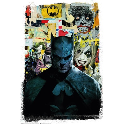 Plakát, Obraz - Batman - Dark Knight Collage, 61 × 91.5 cm