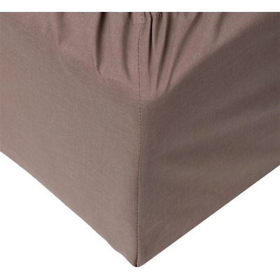 Okko prestieradlo hnědé s gumičkou 200x200