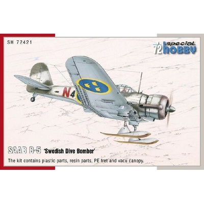 Special Hobby SH72421 Saab B-5 Swedish Dive Bomber 1:72