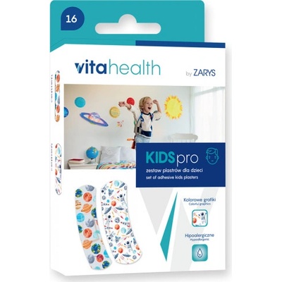VitaHealth – KIDSpro náplast s dětským motivem pro KLUKY 16 ks