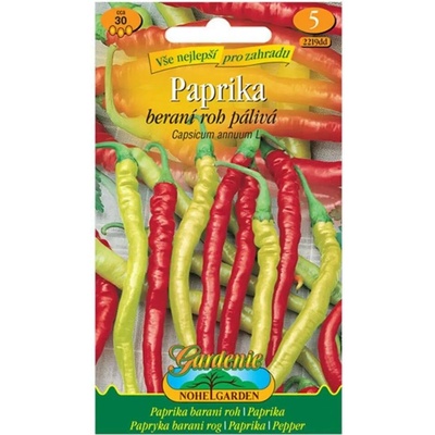 Gardenie Paprika zeleninová - Kozí roh KECSKESZARV, semínka