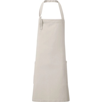 Premier Zástěra Regenerate PR 122 s laclem a bočními kapsami COT-39012210099 Naturální