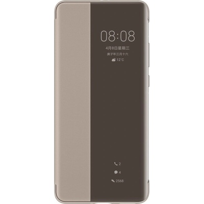 Huawei Original S-View Huawei P40 Pro khaki – Zboží Živě