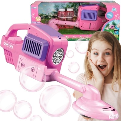 SEKAČKA NA MÝDLOVÉ BUBLINY NA BATERIE STROJEK NA BUBLINY KAPALINA 2ks WOOPIE