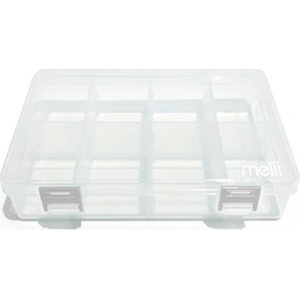 Melii Кутия за храна Melii - Snackle Box, 8 отделения, прозрачна (ML23400)