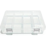 Melii Кутия за храна Melii - Snackle Box, 8 отделения, прозрачна