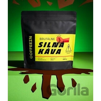 COFFEEIN Brutálne silná káva zrnková 200 g