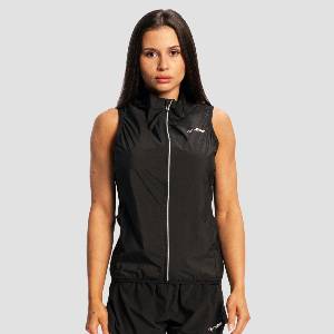 GymBeam Дамски елек за бягане Pulse X Black L