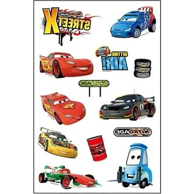 Tattoo World Dětské tetování Auta Cars 14,9 x 9,5 cm OP589