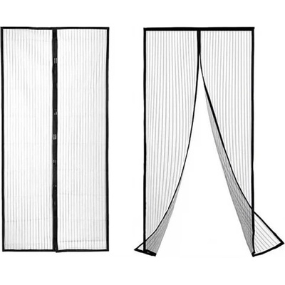 Sieť proti hmyzu Strend Pro, 218x096 cm, proti komárom, 9x magnet, čierna
