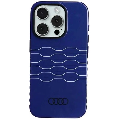 Audi Кейс Audi IML MagSafe за iPhone 15 Pro, син (AUDI000061-0)