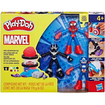 Play-Doh Marvel Hero Sada akčných figúrok - G0333