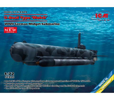 ICM U Boat Type Molch 1:72