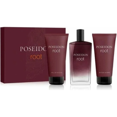 Poseidon Root Vapo pánská sada EDT 100 ml + After SH 100 ml + Gel 100 ml