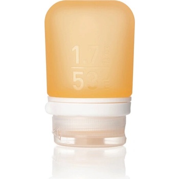 humangear GoToob+ Силиконова бутилка за пътуване / контейнер 53 ml оранжев (072612)