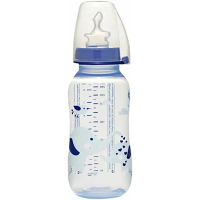 Nip Бебешко шише NIP - Trendy, РР, Flow B, 6 м+, 250 ml (4000821350366)
