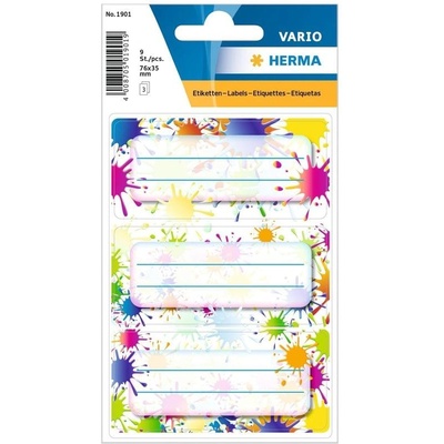 Herma Самозалепващи се етикети Цветни балони, 9 броя (1540100154)