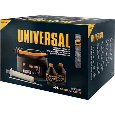 Husqvarna UNIVERSAL Sada pro 4-taktní motory 2 x olej 600 ml / kanystr 5 l / odsávačka