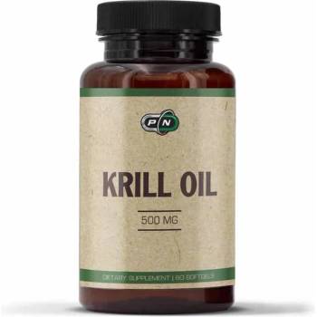 Pure Nutrition Krill Oil, 500 mg, 60 софтгел капсули, Pure Nutrition (PN0292)