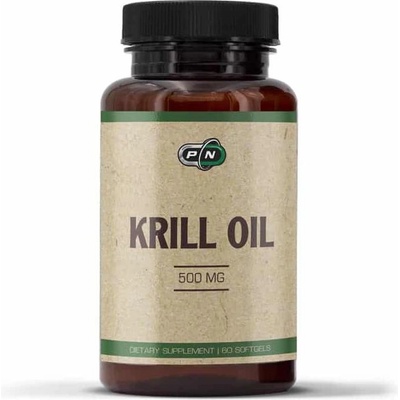 Pure Nutrition Krill Oil, 500 mg, 60 софтгел капсули, Pure Nutrition (PN0292)