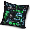 Dekoračné vankúše Javoli vankúš z polyesteru Gamer 40x40