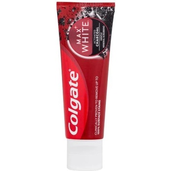 Colgate Max White Activated Charcoal избелваща паста за зъби с активен въглен 75 ml