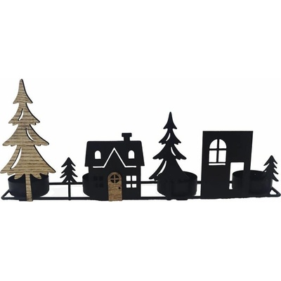 Adventní svícen vesnička K4456