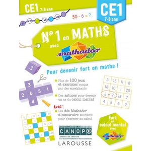 Numéro 1 en maths avec Mathador CE1 (ISBN: 9782035967459)