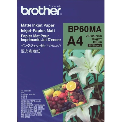 BROTHER BP-60 A4 Matt Photo Paper (25 sheets) (BP60MA)
