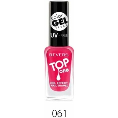 Lak na nehty s gelovým efektem č. 61 Top One Revers