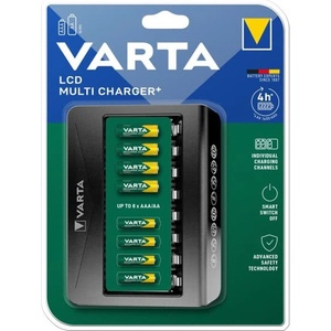 VARTA Зарядно у-во за батерии Varta LCD Multi Charger+, за до 8бр. батерии AA, AAA (57681 101 401) Зарядно за батерии