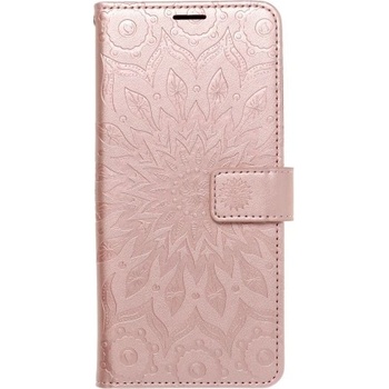 Samsung Страничен калъф MEZZO Book, За Samsung Galaxy A16 4G/5G, mandala rose gold