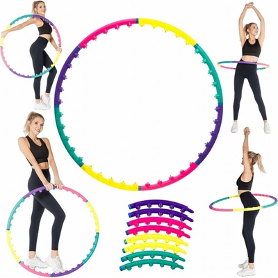 DrFit Hula hop s výstupky 95 cm vícebarevná