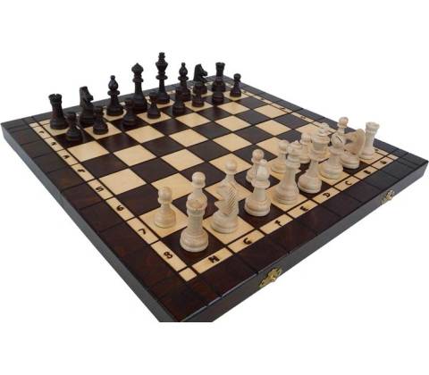 GD367 dřevěné šachy Drewmax